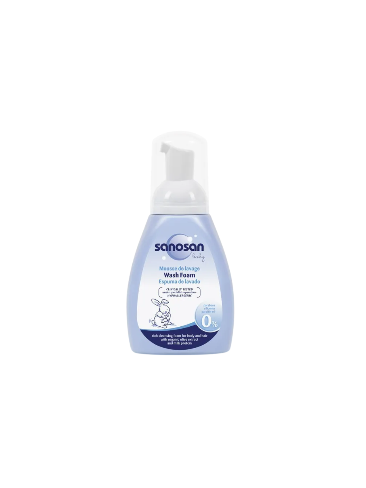 Sanosan baby espuma lavado 250 ml
