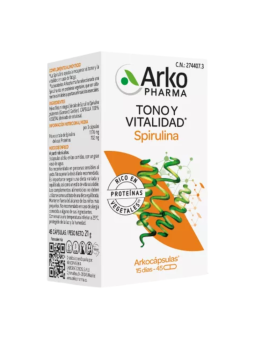 Arkocápsulas Spirulina 45 cápsulas