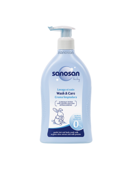 Sanosan crema limpiadora 400 ml