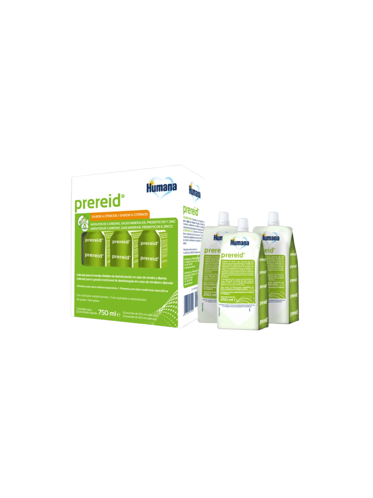 Humana prereid liquido
