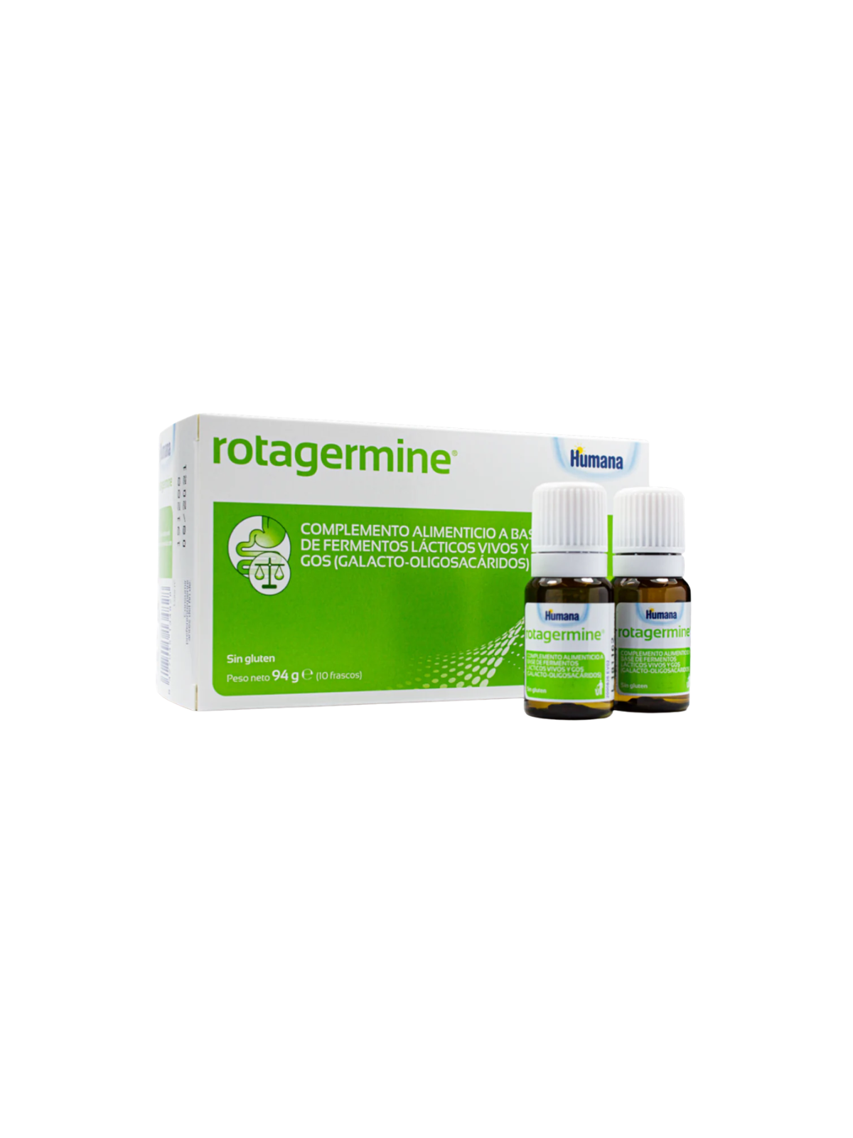 Rotagermine s/gluten 10 frascos