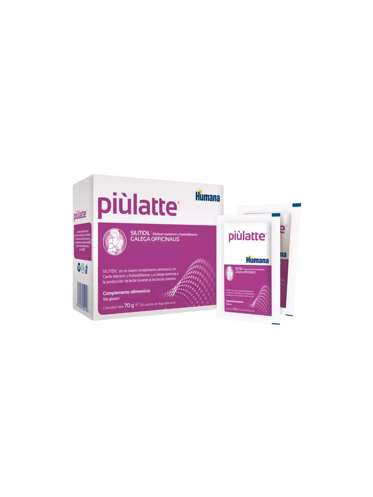 Piulatte 5mg 14 sobres