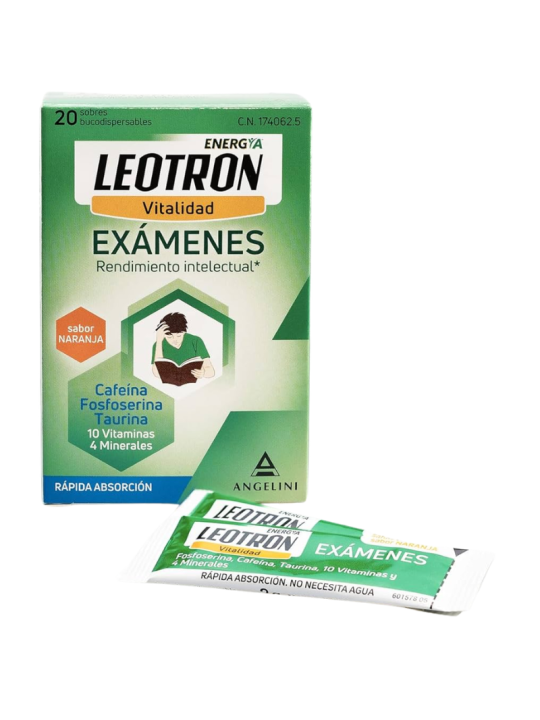 Leotron examenes 20 sobres