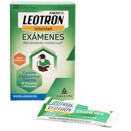 Leotron examenes 20 sobres