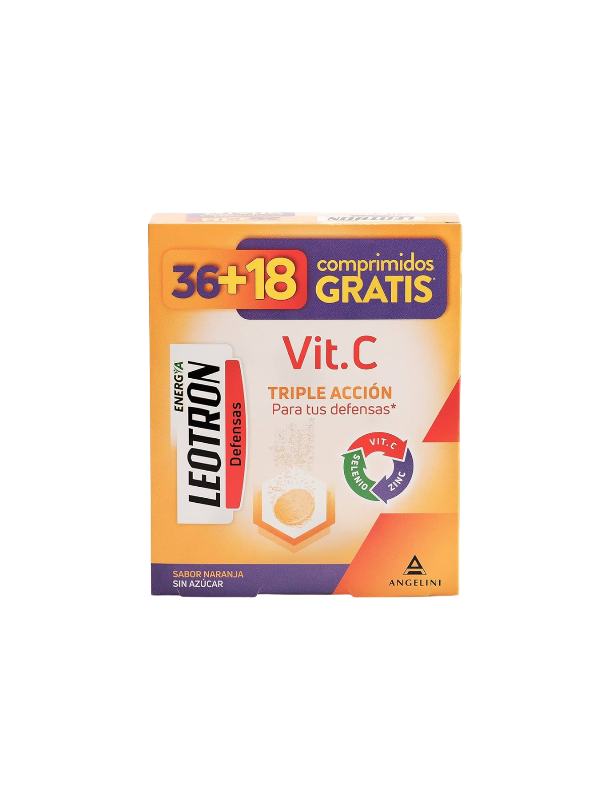 Leotron vitamina C 36 comprimidos