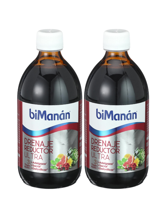 Bimanán duplo drenaje reductor ultra 500 ml 2º 50%