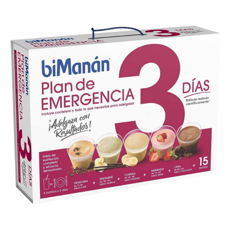 BiManán Complet Diet 3 días completos 15 sobres