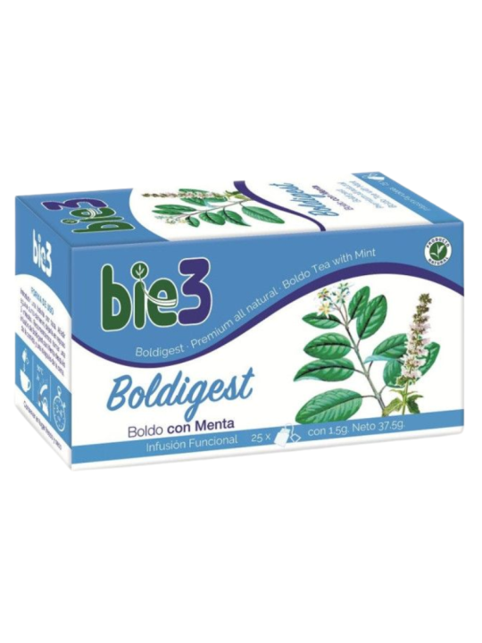 Bie 3 infusión boldo con menta