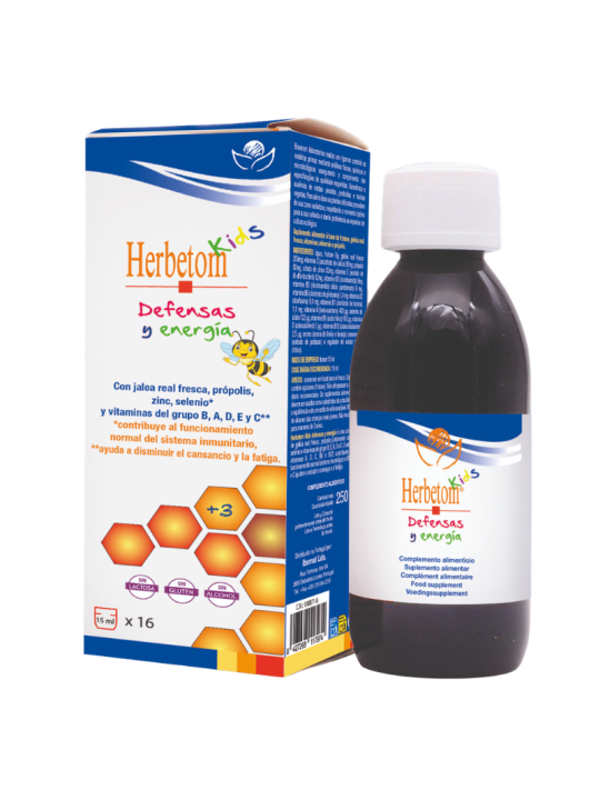 Herbetom kids defensas y energia 250ml
