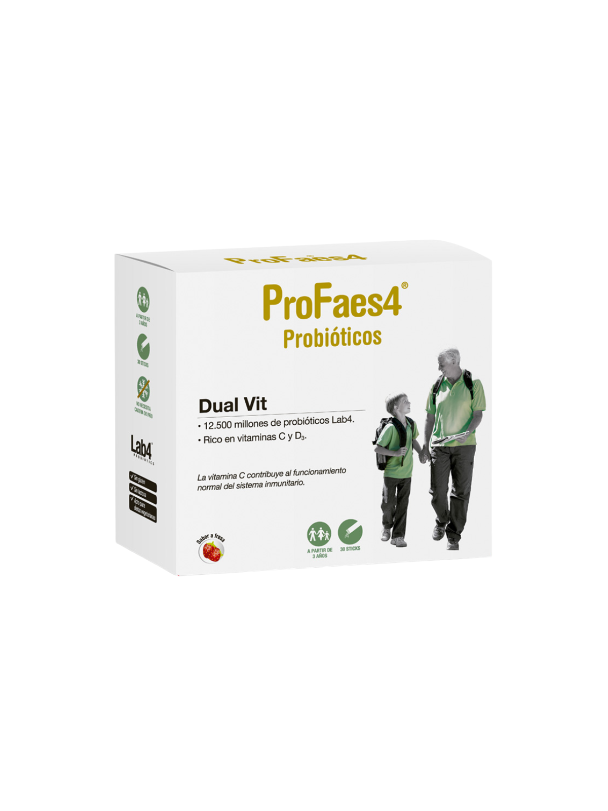 Profaes4 dual-vit 30 sticks