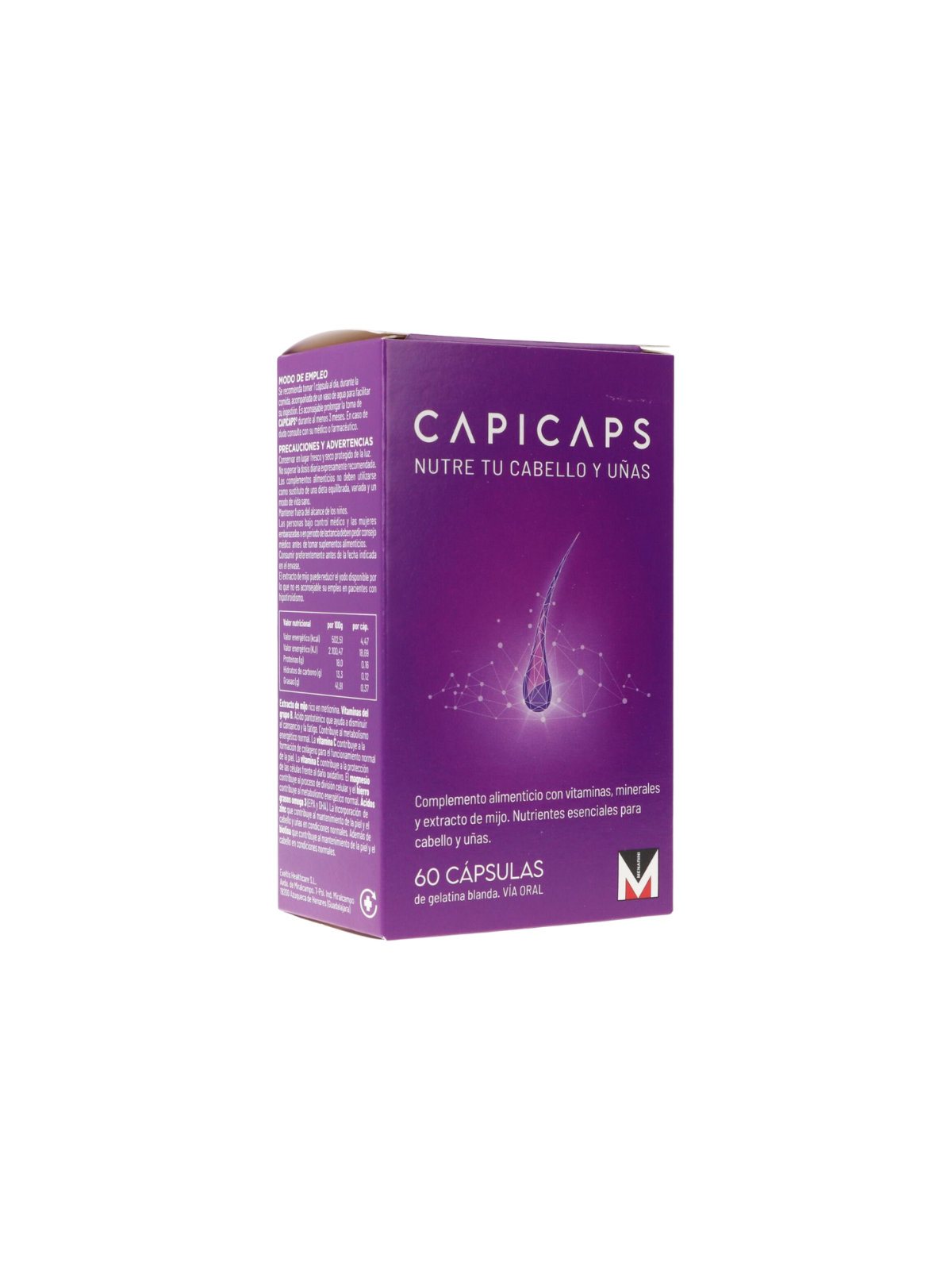 Capicaps caps gelatina blanda 60 caps