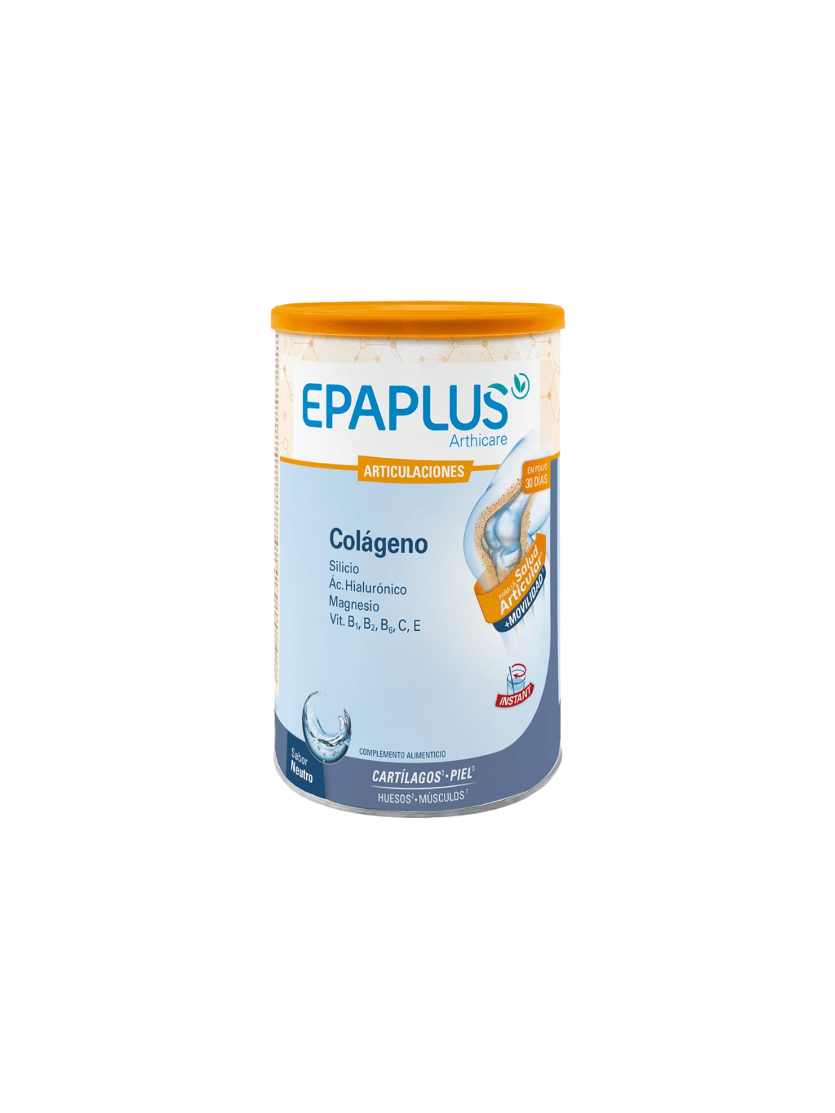 Epaplus colageno con hialuronico sabor neutro 420 g