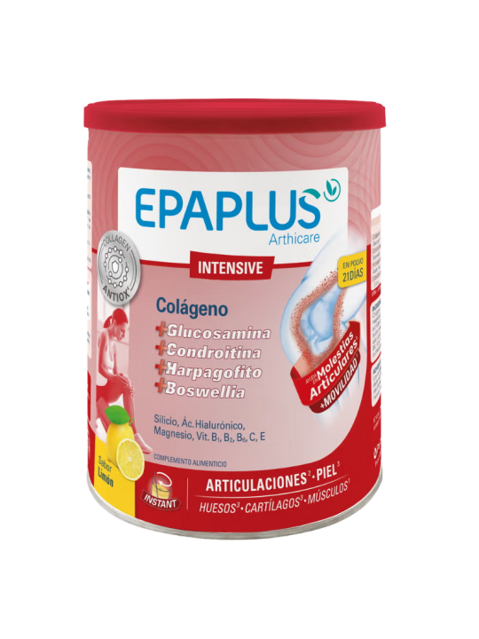 Epaplus arthicare intensivo colágeno hialurónico sabor limón