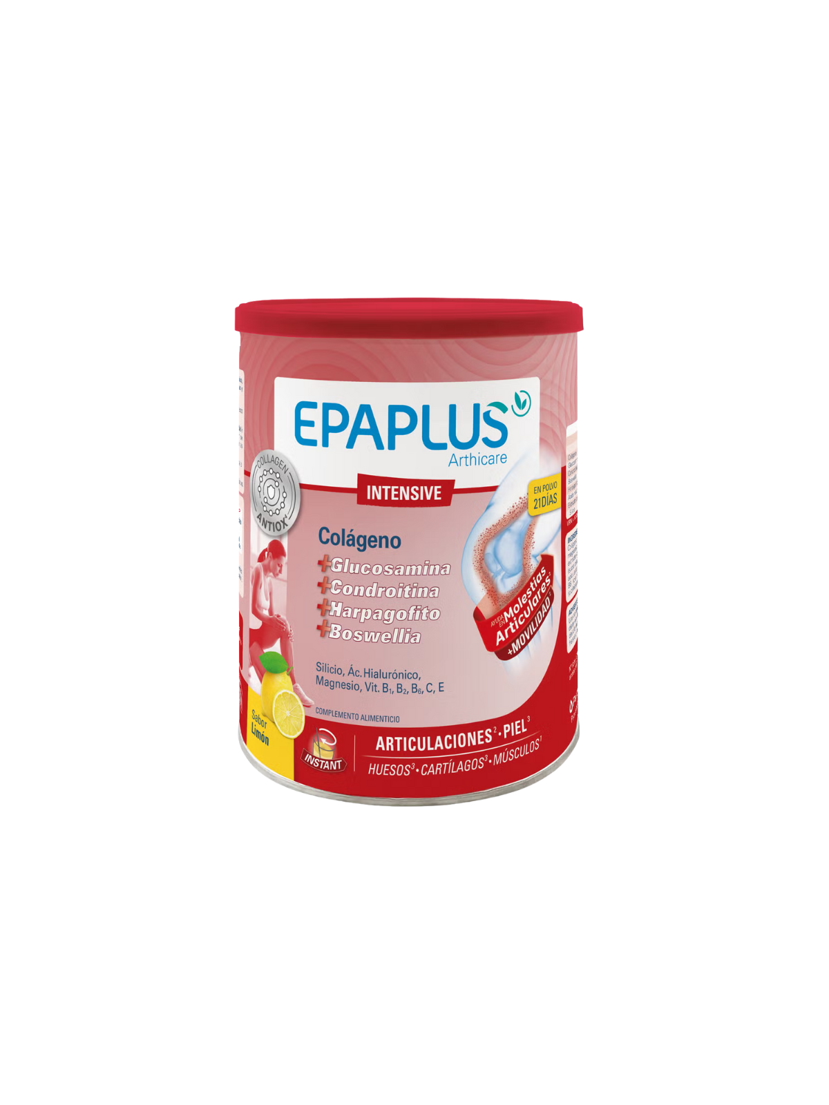 Epaplus arthicare intensivo colágeno hialurónico sabor limón