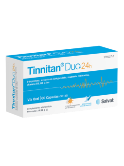 Tinnitan duo 24 h 30 caps +30 caps