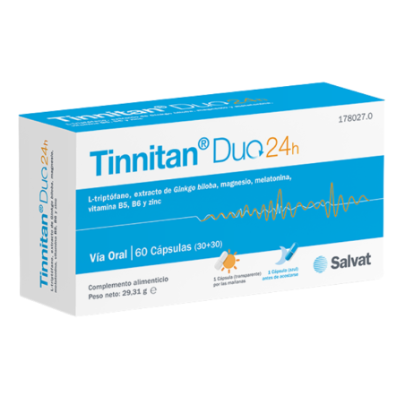 Tinnitan duo 24 h 30 caps +30 caps