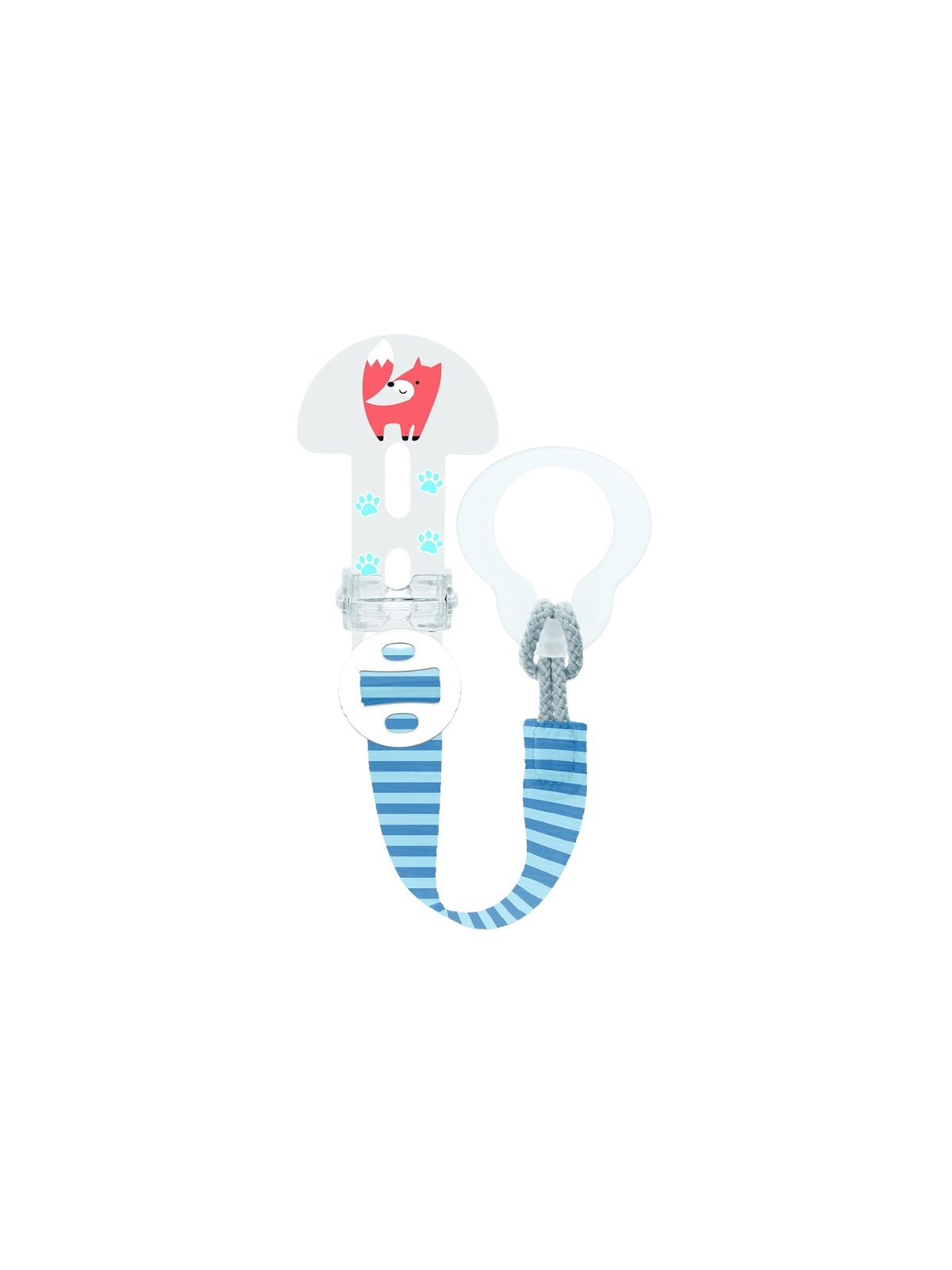 Mam broche chupete y cubierta de proteccion azul