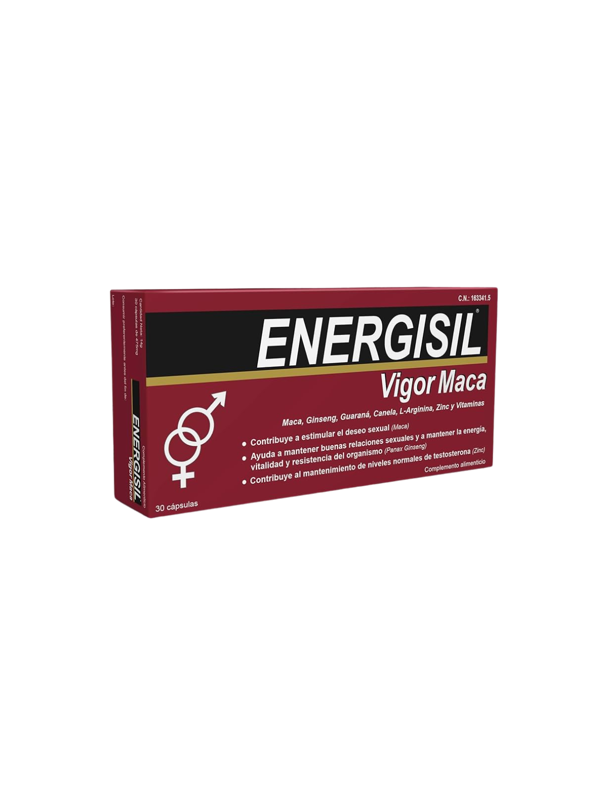Energisil maca 30 caps