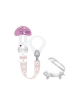 Mam broche chupete y cubierta de proteccion rosa