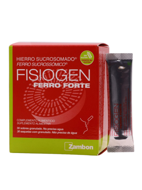 Fisiogen ferro forte 30 sobres granulado