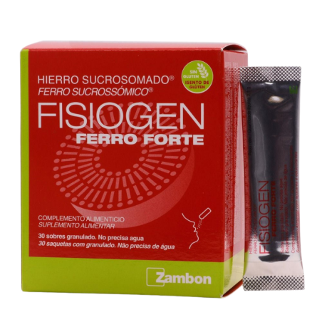 Fisiogen ferro forte 30 sobres granulado
