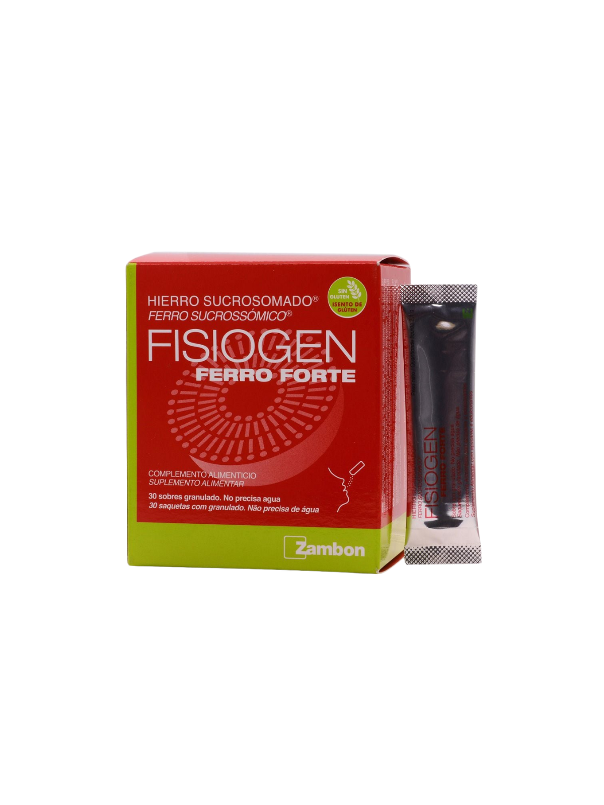 Fisiogen ferro forte 30 sobres granulado