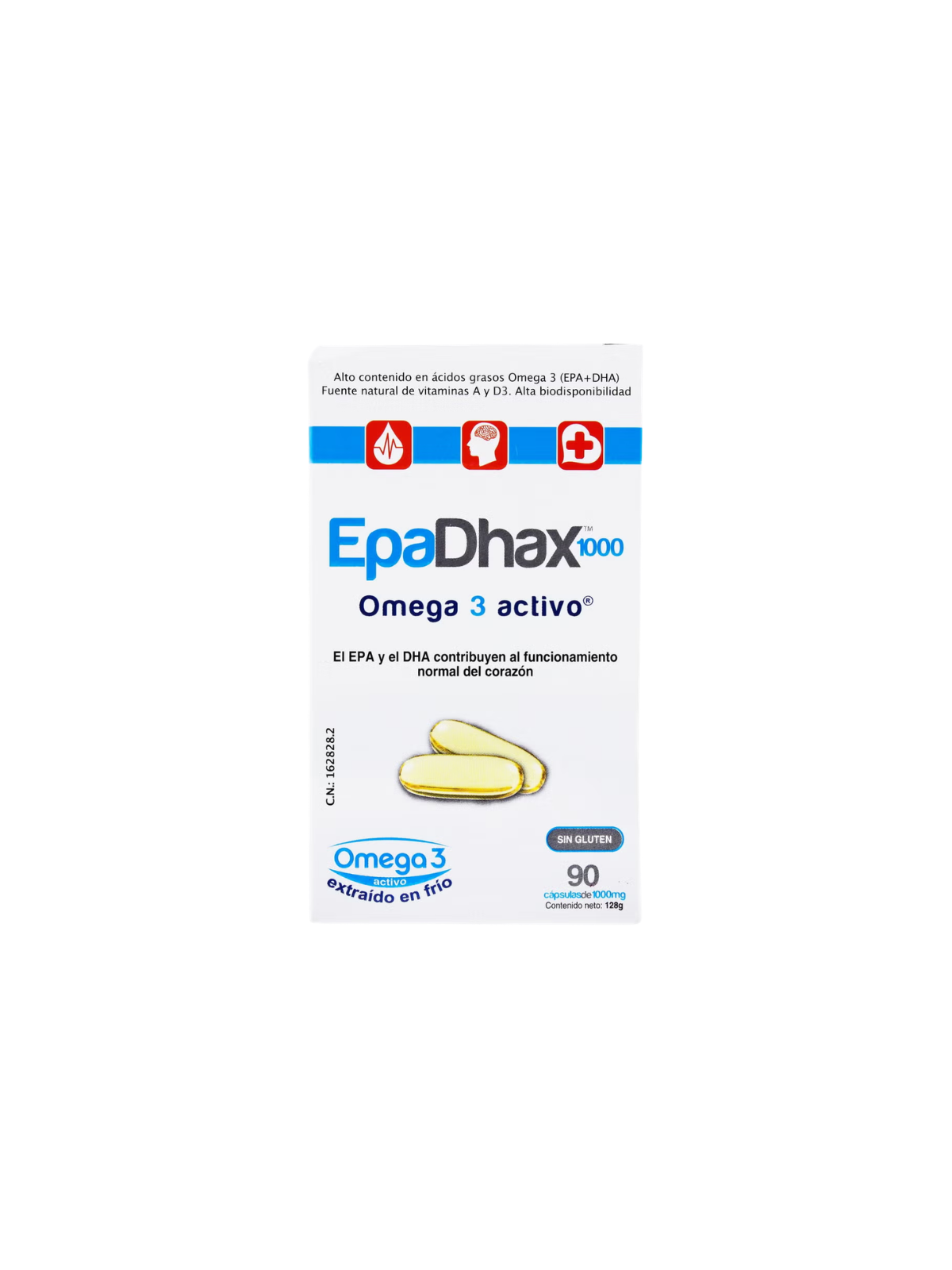 Epadhax omega 3 activo 1g 90 caps