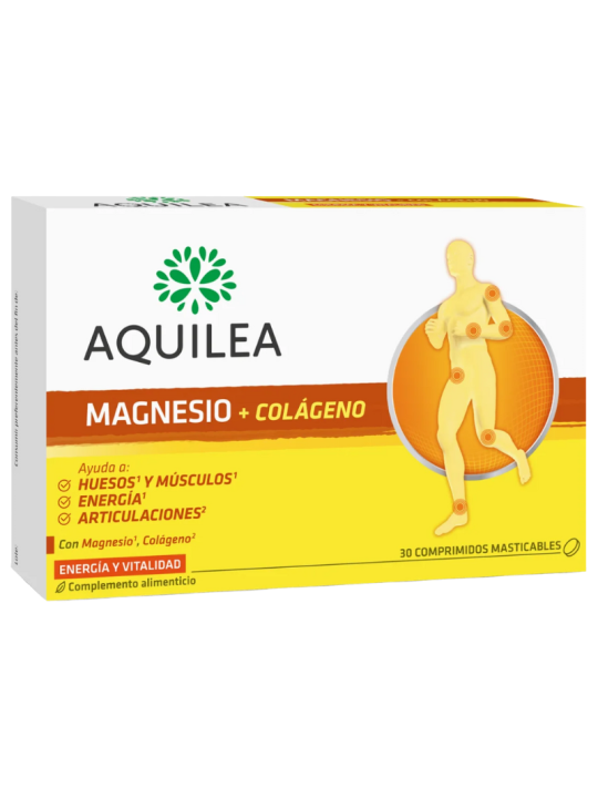 Aquilea magnesio + colageno 30 comp masticables