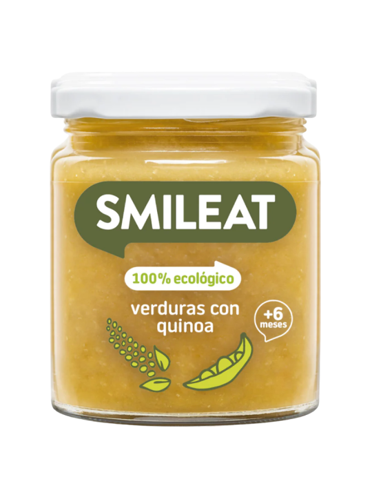 Smileat tarrito verduras con quinoa 230g