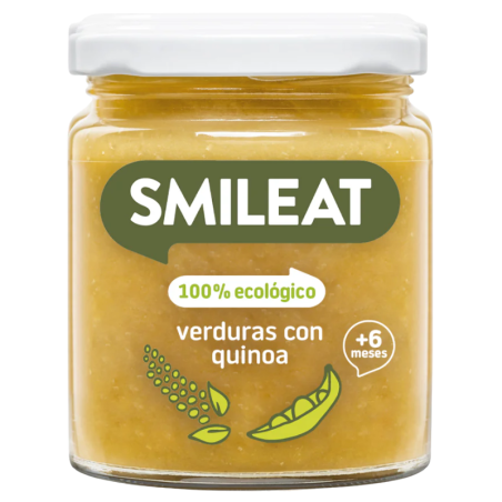 Smileat tarrito verduras con quinoa 230g