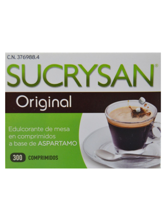 Sucrysan es un edulcorante a base de aspartamo.