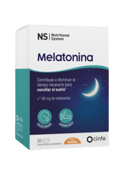 Ns melatonina comp masticables naranja