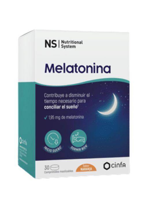Ns melatonina comp masticables naranja