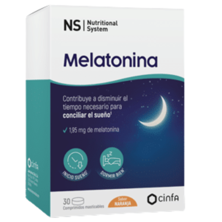 Ns melatonina comp masticables naranja
