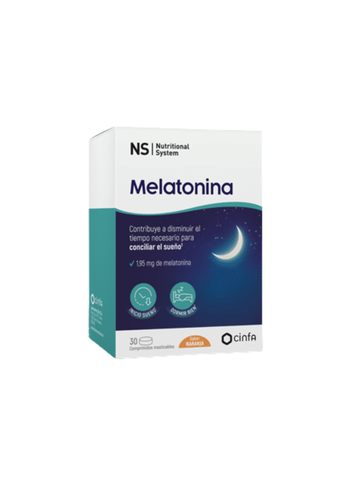Ns melatonina comp masticables naranja