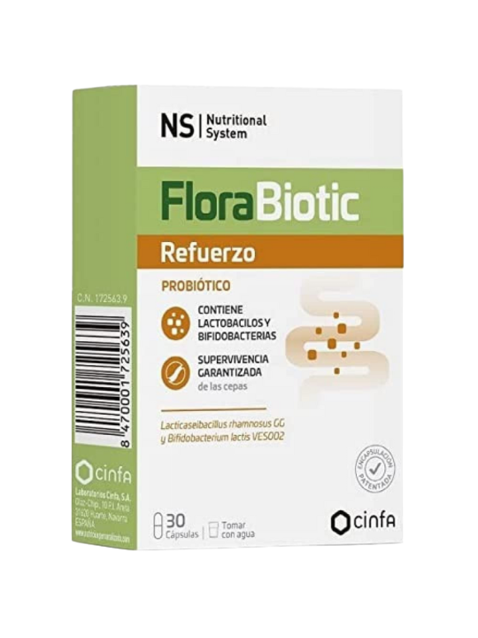 Ns florabiotic refuerzo 30 caps