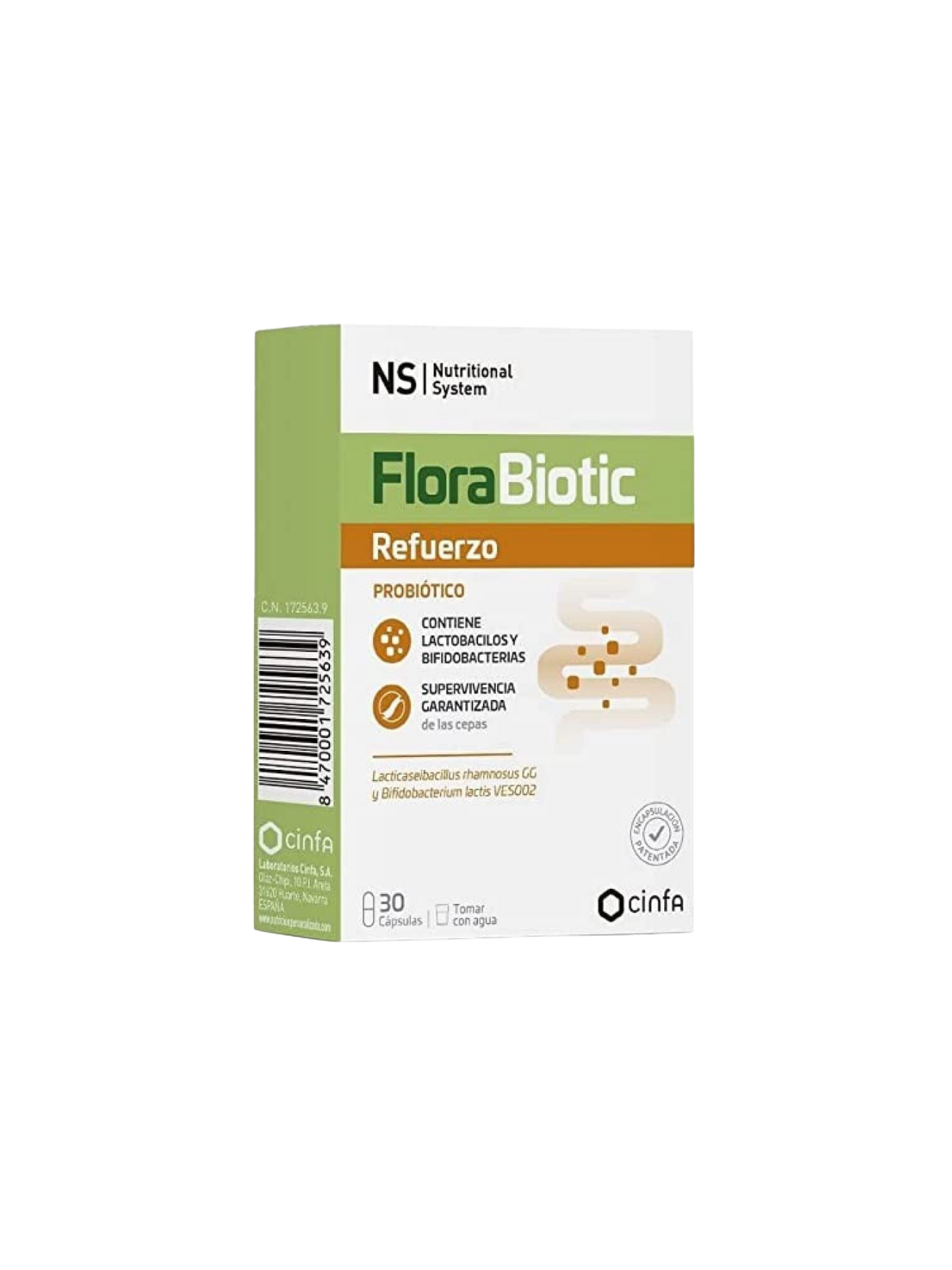 Ns florabiotic refuerzo 30 caps