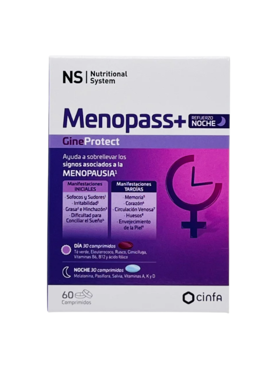 Ns menopass + 60 comprimidos