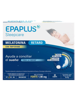 Epaplus melatonina retard con triptofano 60 comp