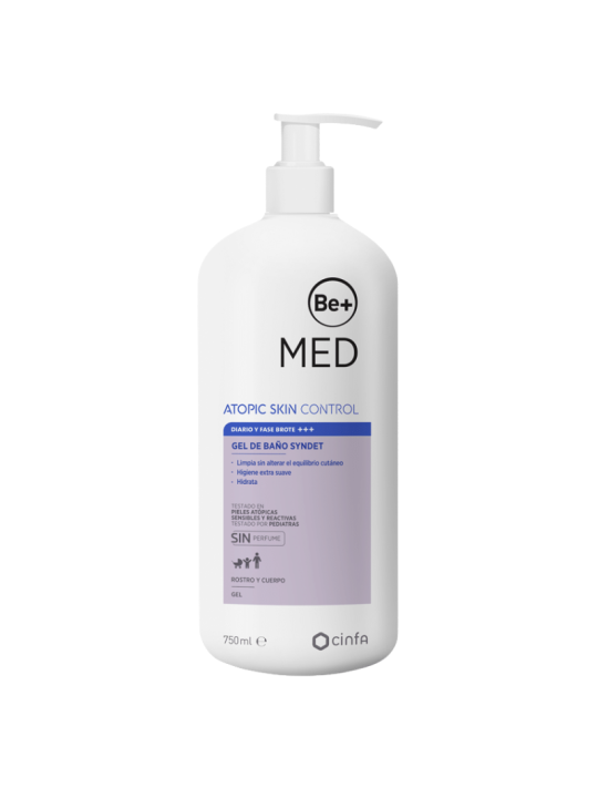 Be+ atopia gel de baño syndet