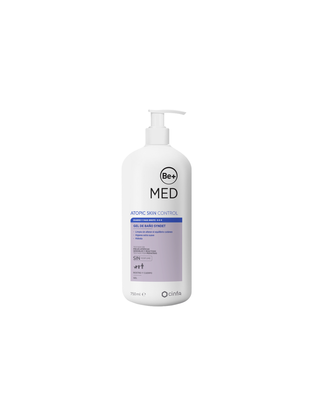 Be+ atopia gel de baño syndet