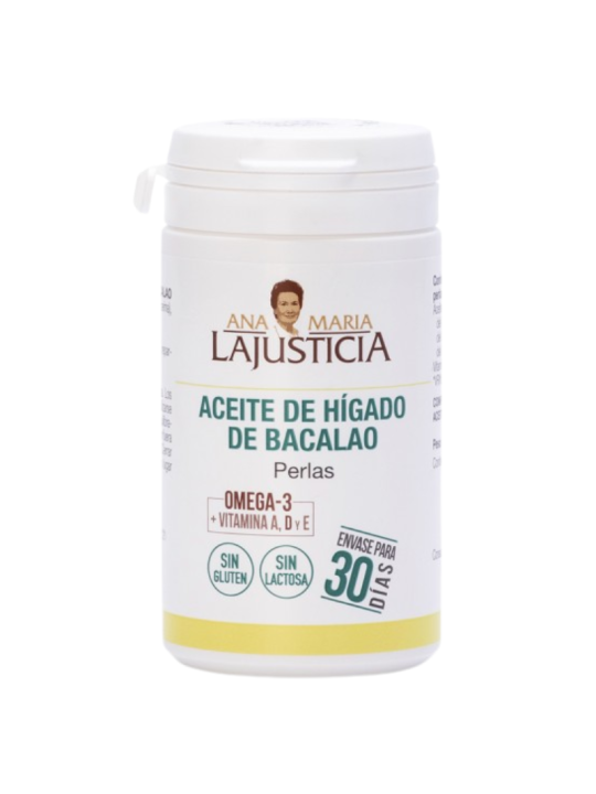 Lajusticia higado de bacalao 90 perlas