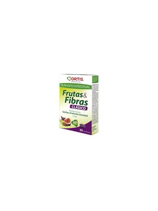 Ortis fruta y fibra clasico 30 comprimidos
