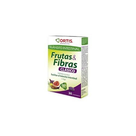 Ortis fruta y fibra clasico 30 comprimidos