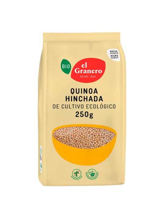 El granero bio quinoa hinchada 250g