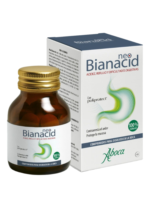 Aboca neobianacid acidez y reflujo 45 comprimidos masticables