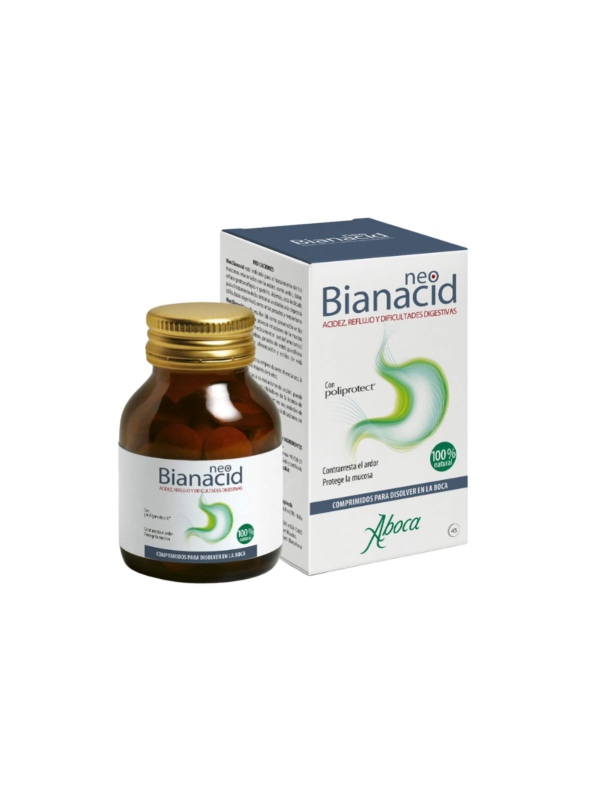 Aboca neobianacid acidez y reflujo 45 comprimidos masticables