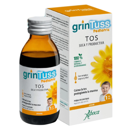 Aboca Grintuss jarabe con poliresin pediatric 180 ml