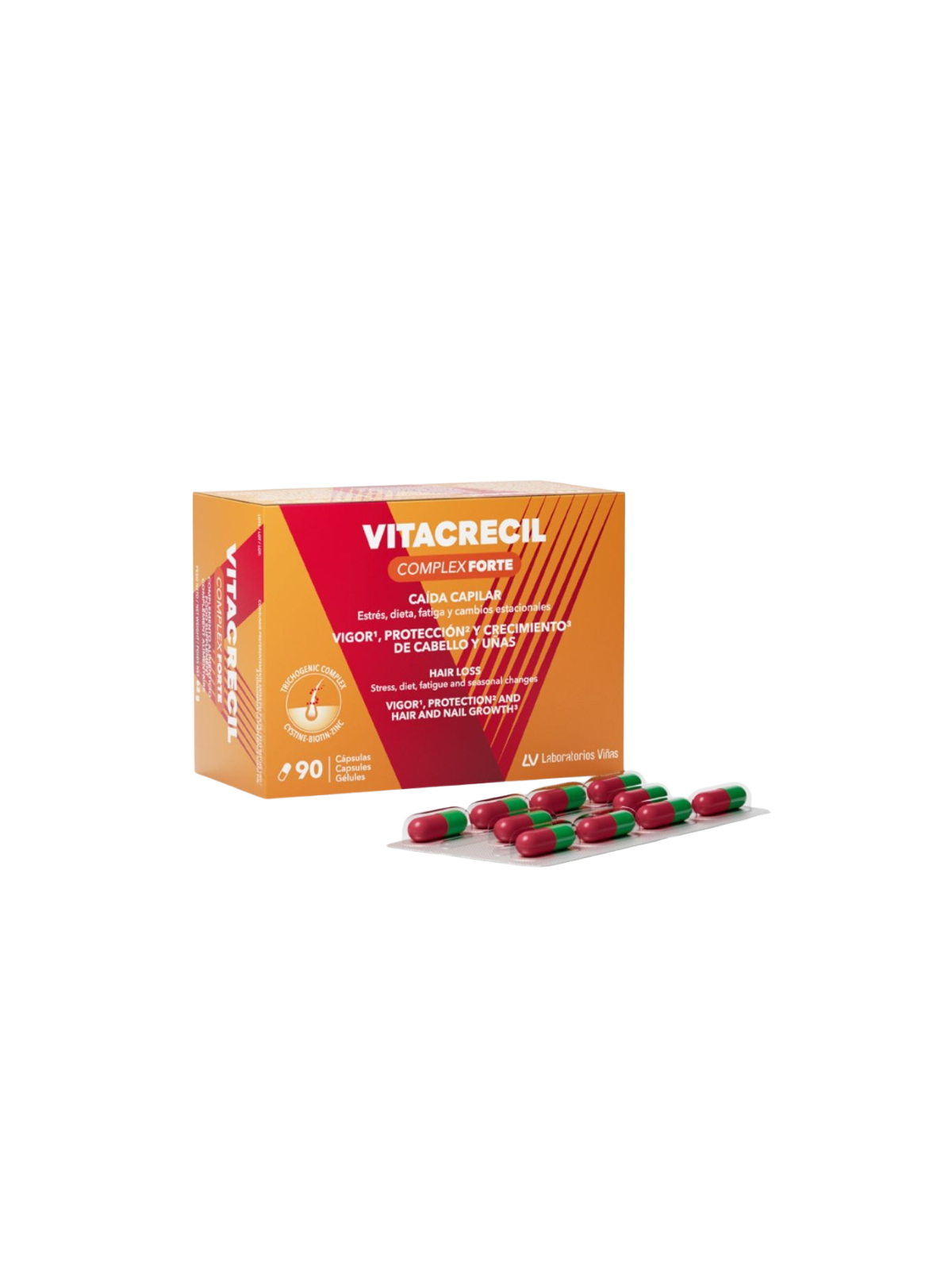 Vitacrecil complex forte caps 90 capsulas