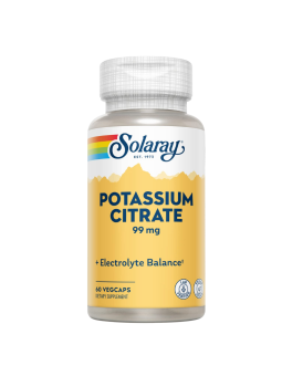 Solaray potasio citrato 99 mg